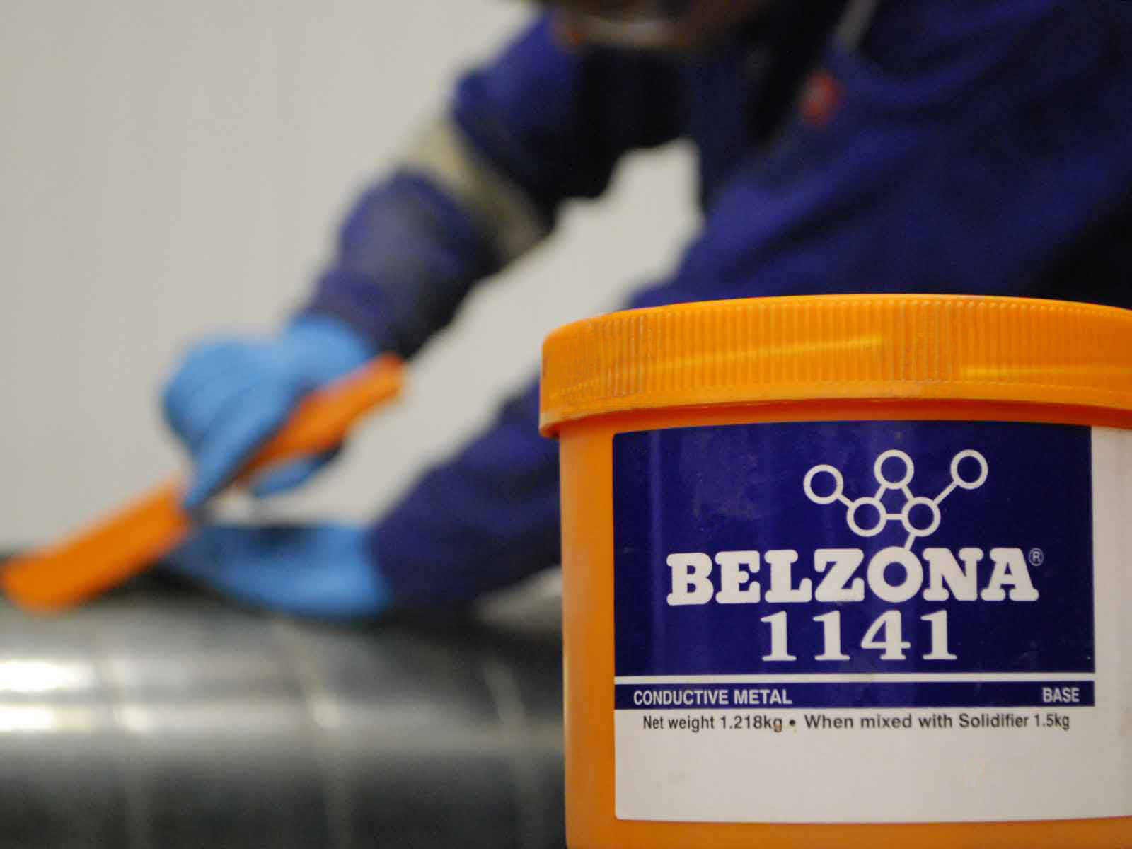 Belzona 1141 (Conductive Metal Base) elektovodljiv epoxy kompozit za popravke metalnih i spojnih sistema