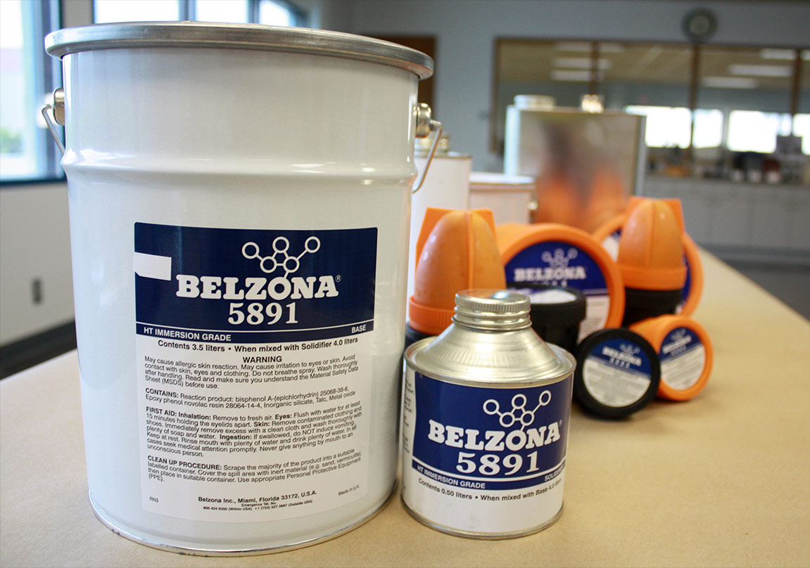 Belzona 5891 (HT Immersion Grade) epoxy premaz za zaštitu od korozije i kemikalija u visokotemperaturnim uronjenim uvijetima