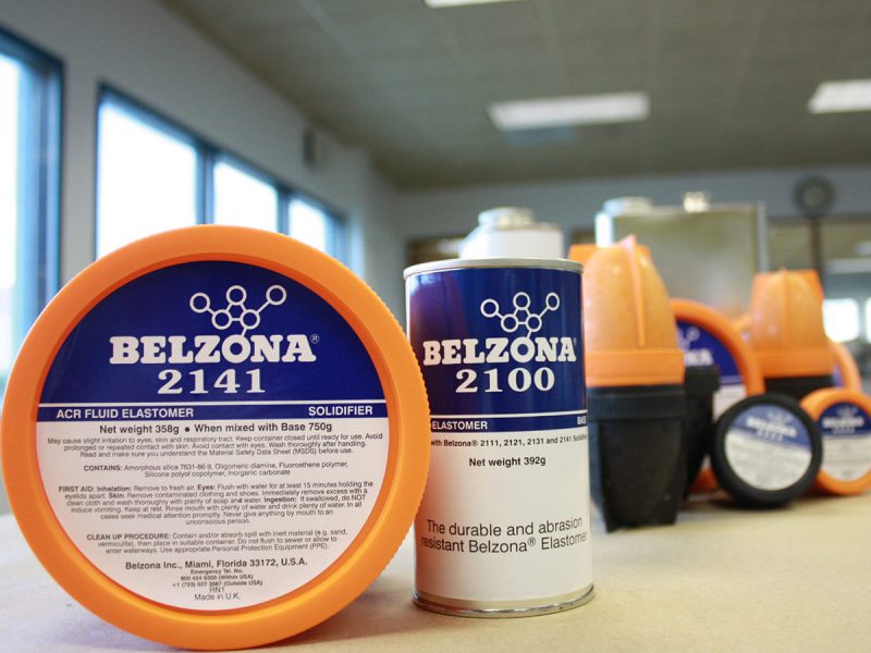 Belzona 2141 (ACR Elastomer) fleksibilan poliuretanski elastomer za zaštitu od kavitacije i abrazije metalnih i gumenih komponenti